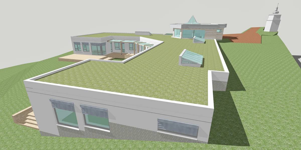 Fotografie nové budovy školy zs Radost